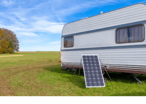 paneles solares en caravanas
