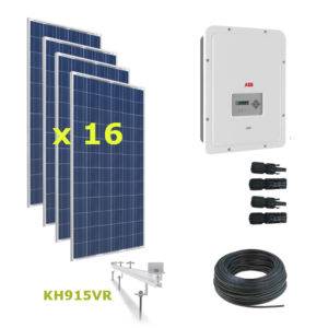 Kit Solar Autoconsumo Directo 5kWp - ABB UNO 5.0