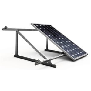 Estructura soporte reforzada 30º para 6 paneles solares de 72 células