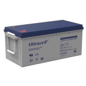 Batería gel 12V 230 Ah C100 Ultracell UCG200-12