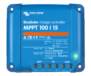 Regulador Victron BlueSolar MPPT 100/15