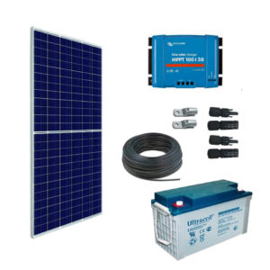 Kit Solar para barcos 450W, regulador Victron y batería AGM