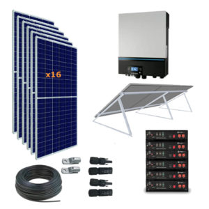 Kit Solar PRO 7200W 48V / 36000Wh/día / Litio 14400Wh