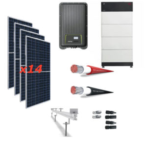 Kit Solar Autoconsumo Directo 5.02kWp - Kostal 5.0-2 MP plus y una batería de litio BYD 10.2