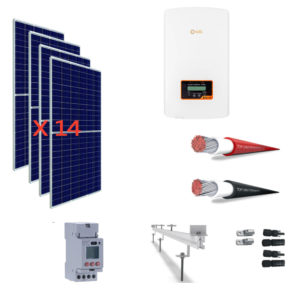 Kit Solar Autoconsumo Directo 5kWp Monocristalino SOLIS GR1P5K