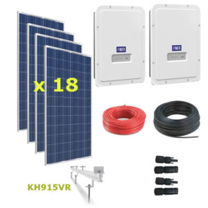 Kit Solar Autoconsumo Directo 6kWp - UNO DM 3 PLUS Q