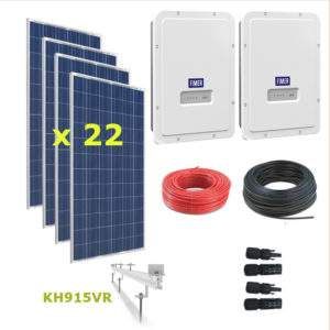 Kit Solar Autoconsumo Directo 7kWp -  UNO DM 3.0 + UNO DM 5 TL PLUS Q