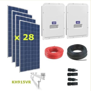 Kit Solar Autoconsumo Directo 9kWp - UNO DM 5.0 TL-PLUS-Q