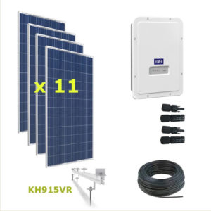 Kit Solar Autoconsumo Directo 3,63kWp - UNO DM 4 PLUS Q