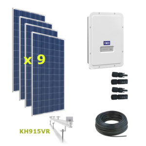 Kit Solar Autoconsumo Directo 3kWp – UNO DM 3 PLUS Q